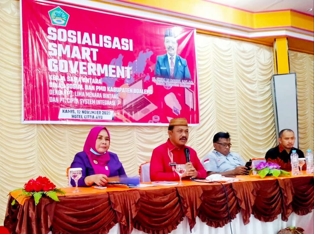 Wujudkan Smart Government, Kepala Desa di Kabupaten Boalemo Diminta Terapkan Desa Berbasis IT