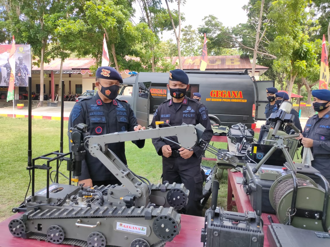 Jibom Brimob Polda Gorontalo