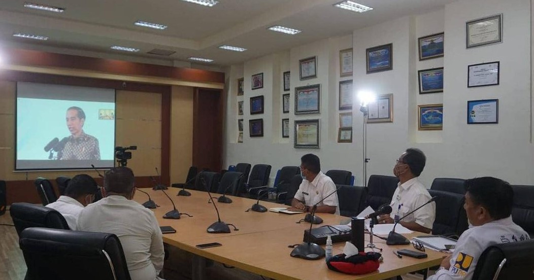 Hamim Pou Ikuti Peringatan Hari Anti Korupsi Bersama Presiden RI