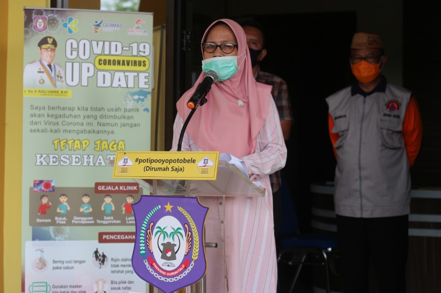 Misranda Nalole, Plt Kadinkes Provinsi Gorontalo/Foto:Wawan Akuba