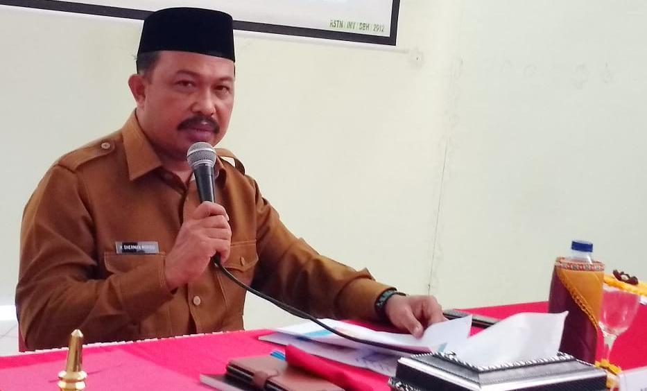 Sekda Boalemo Minta Tenaga Medis RSTN Maksimalkan Pelayanan dan Bersikap Ramah Kepada Masyarakat