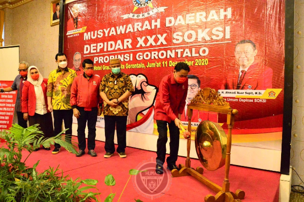 Musda SOKSI ke XXX Diapresiasi Pemprov Gorontalo