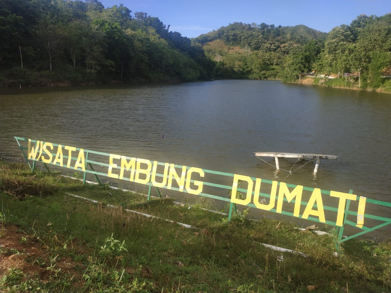 Embung Dumati, Dulu Populer Kini Sepi dan Tak Terawat