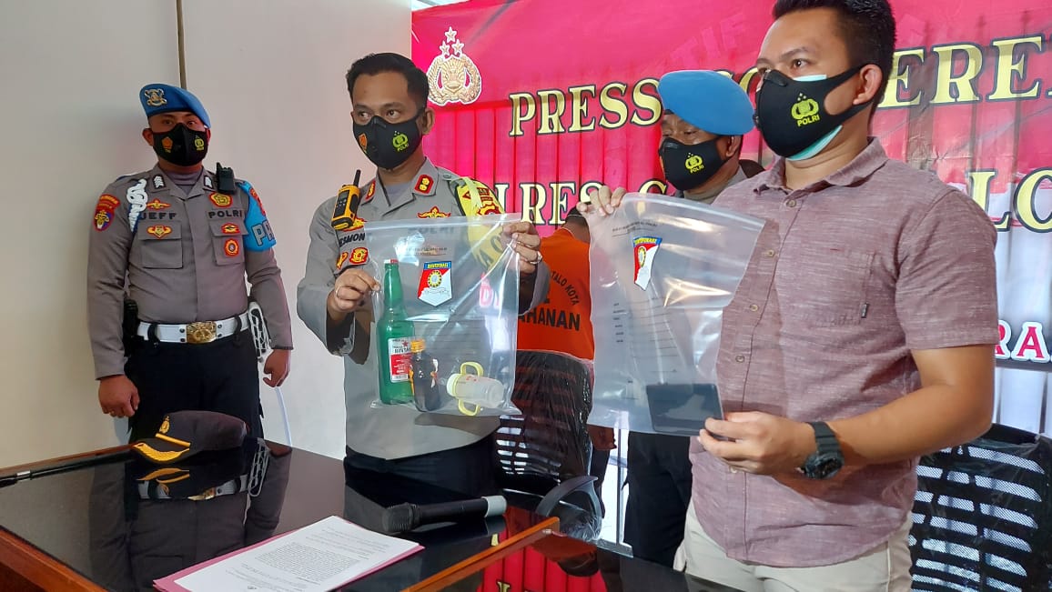 Polisi Tetapkan 2 Tersangka Pemberi Miras Kepada Bayi di Gorontalo