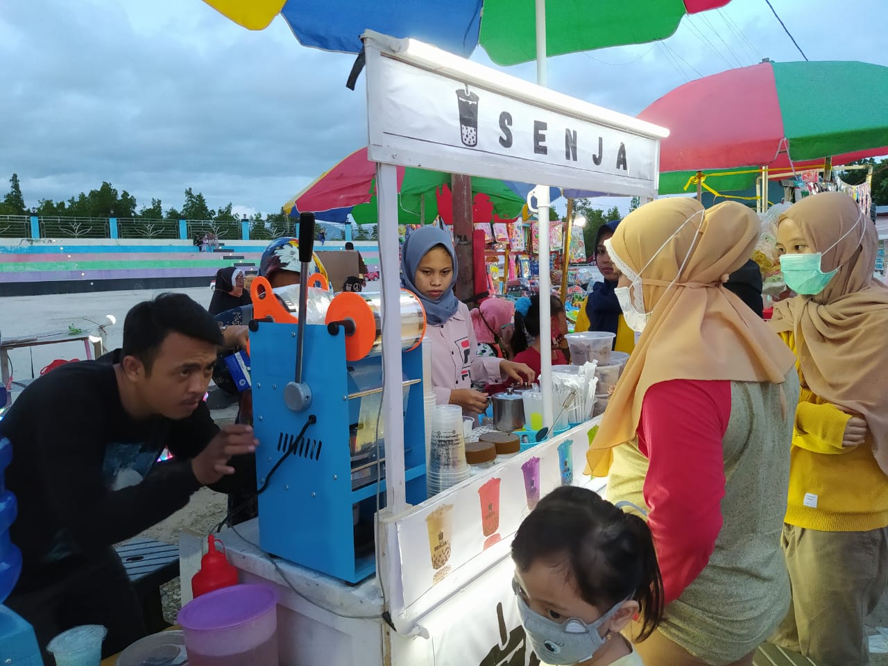 Cerita Pedagang di Kawasan Pohon Cinta yang Bertahan Hidup di Tengah Pandemi