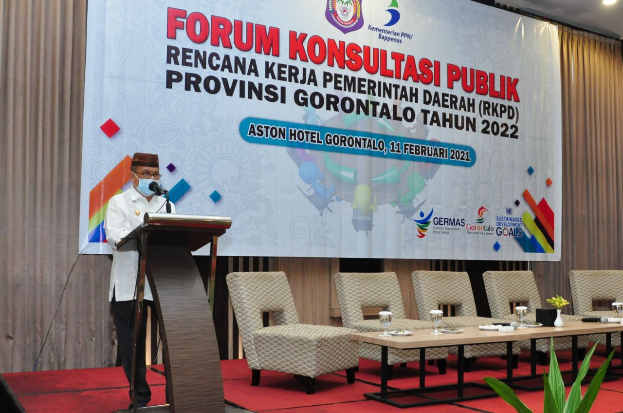 Bapppeda Provinsi Gorontalo Gelar FKP untuk Jaring Aspirasi
