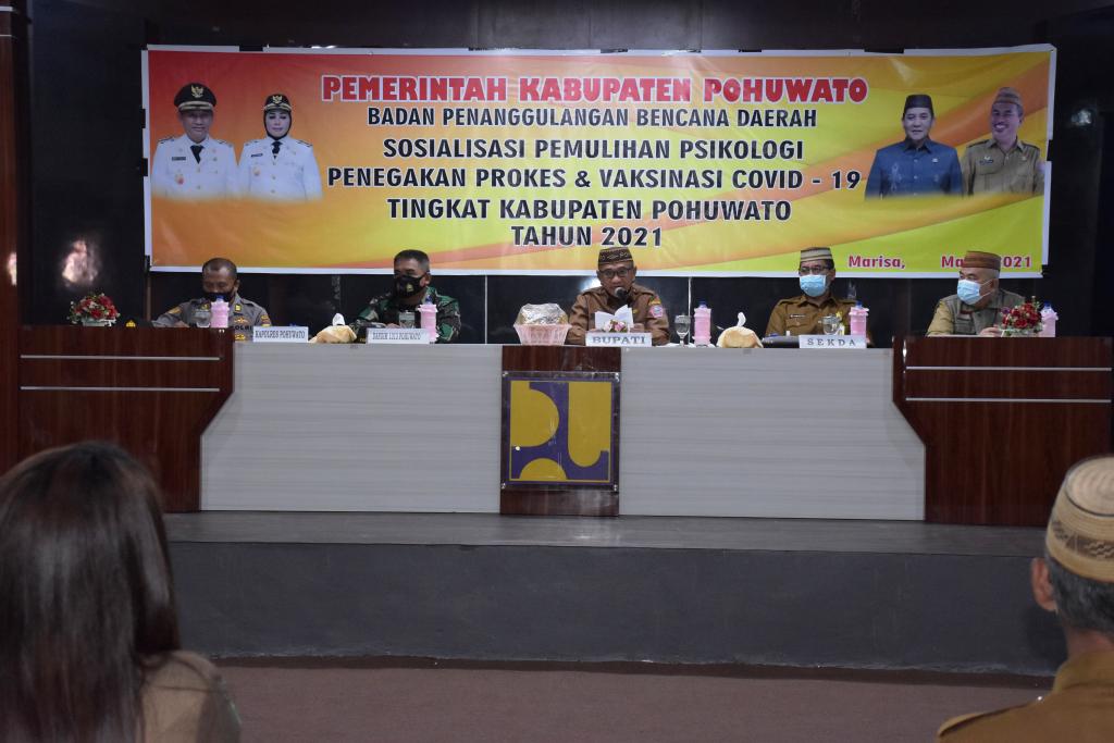 Bupati Pohuwato: Masyarakat Acuh Tak Acuh dengan Protkes