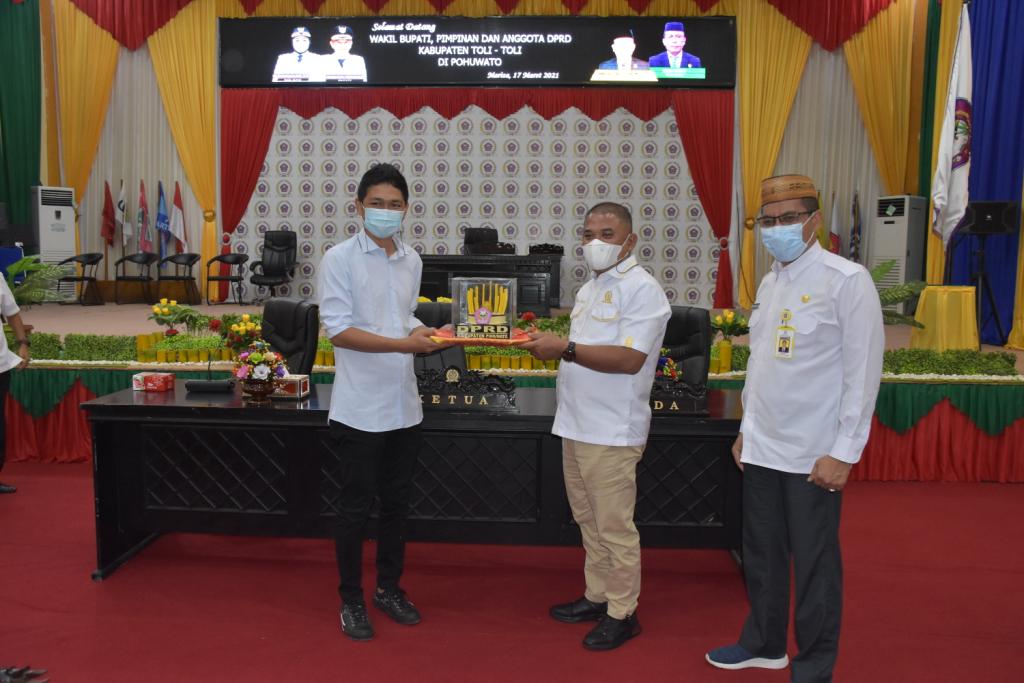 Nasir Giasi Terima Kunjungan Pemda dan DPRD Toli-toli