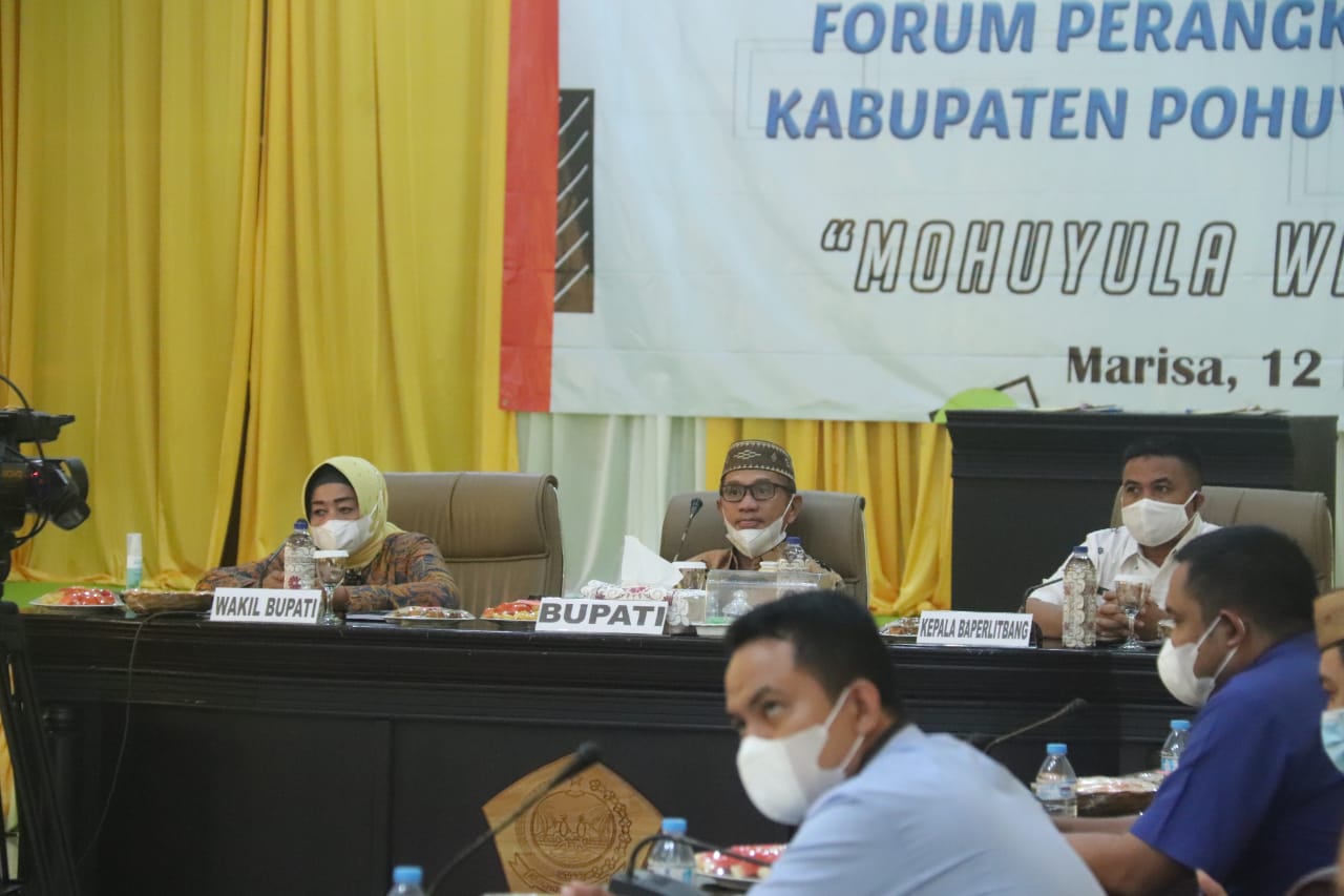 Pemkab Pohuwato Bahas Ini Dalam Forum Konsultasi Publik RPJMD