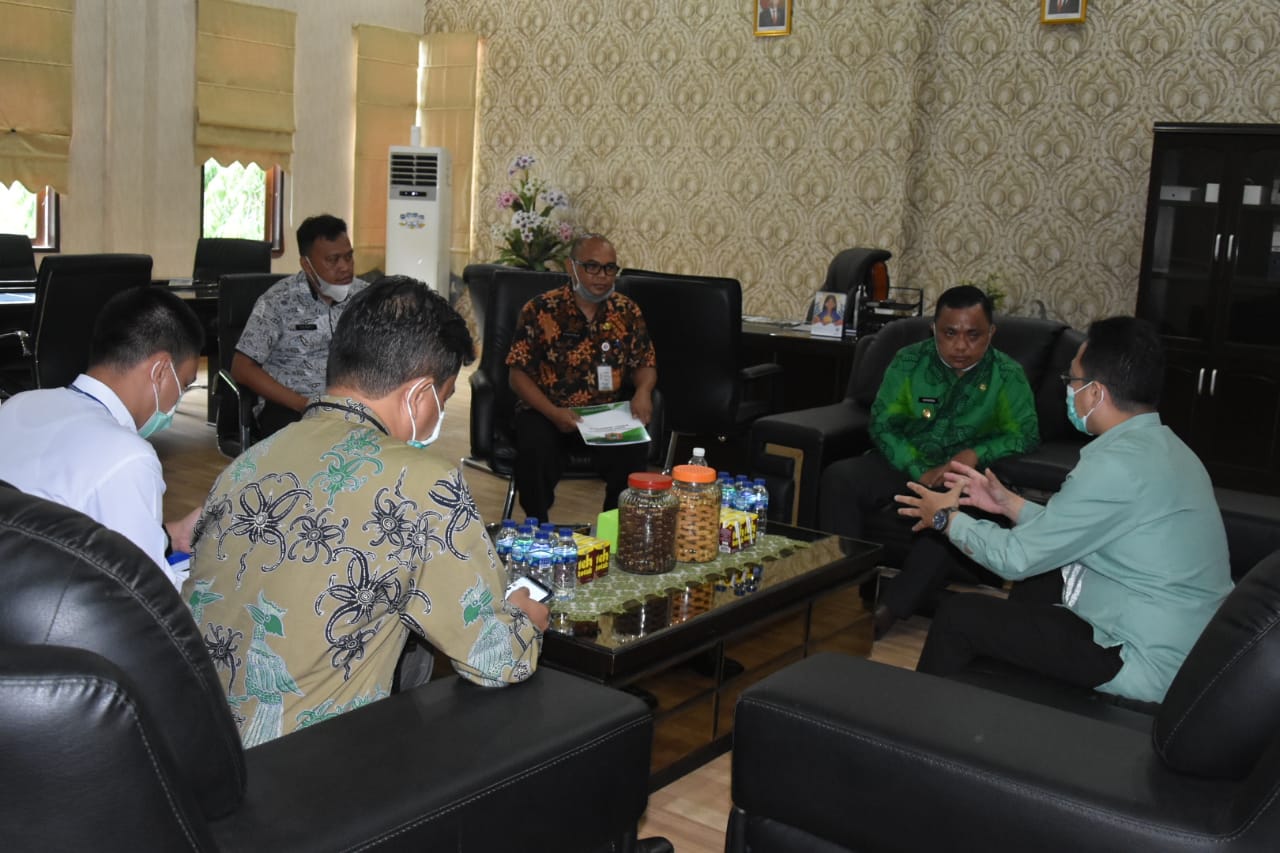 Pemkab Gorontalo dan BI Bahas Pembentukan Tim Perluasan Digitalisasi Daerah