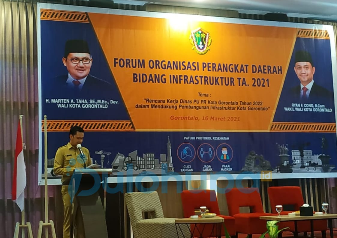 Ryan Kono Minta Pembangunan di Kota Gorontalo Harus Berlandaskan Perencanaan