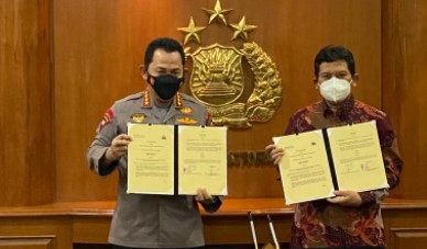Kapolri dan Dirut BPJS Kesehatan Sepakat Tingkatkan Pelayanan Kesehatan Pengguna Jalan