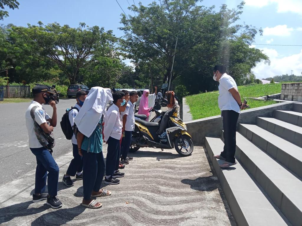 Pekan Pertama Sekolah, Sejumlah Siswa di Bone Bolango Ditemukan Melanggar Protkes