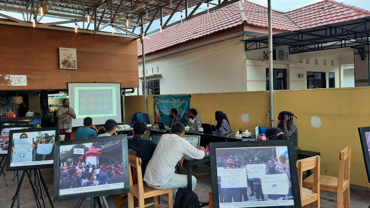 Belasan Jurnalis di Gorontalo Ikuti Pelatihan Kemanan Digital AJI, Ini Tujuannya