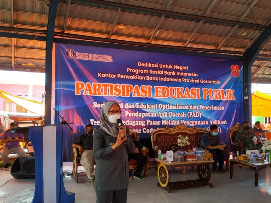 Seriusi Penggunaan QRIS, Pemda Bone Bolango Gencarkan Sosialisasi di Pasar