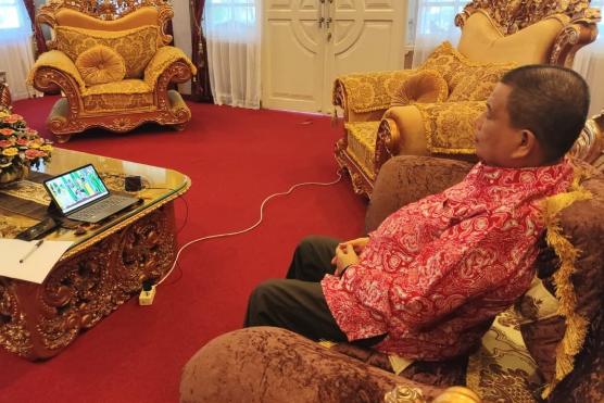 Idris Rahim Bahas Percepatan Penegasan Batas Daerah bersama Kemendagri