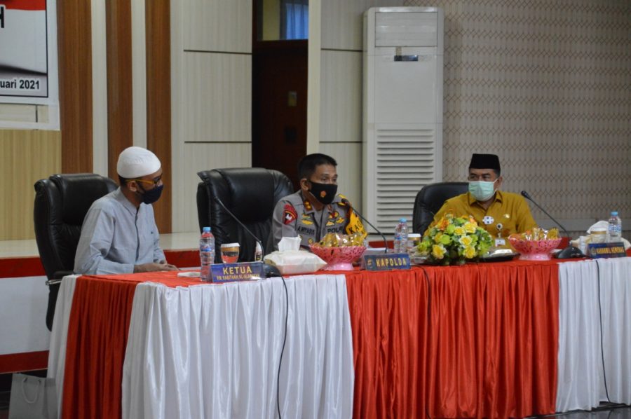 Ciptakan Toleransi dan Kerukunan, Kemenag Gorontalo dan Polda Gorontalo Dorong Moderasi Beragama