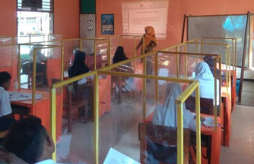 Protokol Kesehatan Tetap Jalan Saat Sekolah Mulai Dibuka di Pohuwato