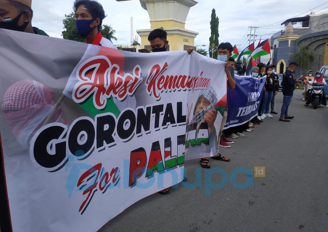 Bela Palestina, Ormas di Gorontalo Minta Kejelasan Pemerintah Indonesia