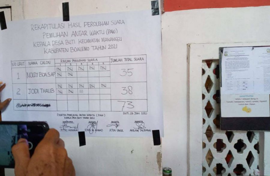 Terpilih PAW Kades Buti, Jodi Thalib: Mari Bangun Gagasan