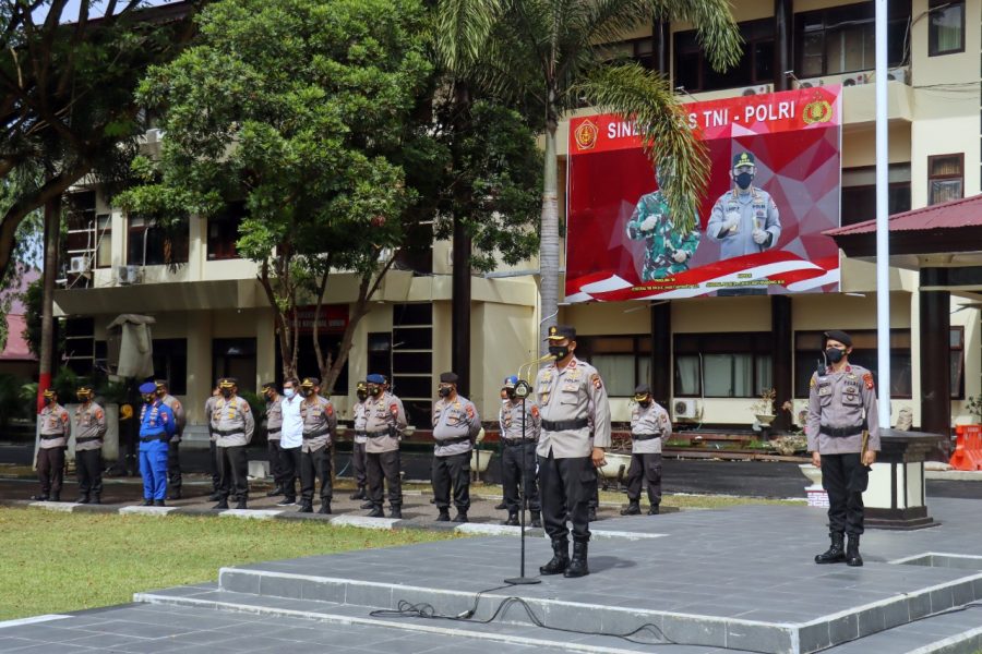 Penanganan Covid-19 Ala Polda Gorontalo: Personel Jadi Agen Vaksinasi