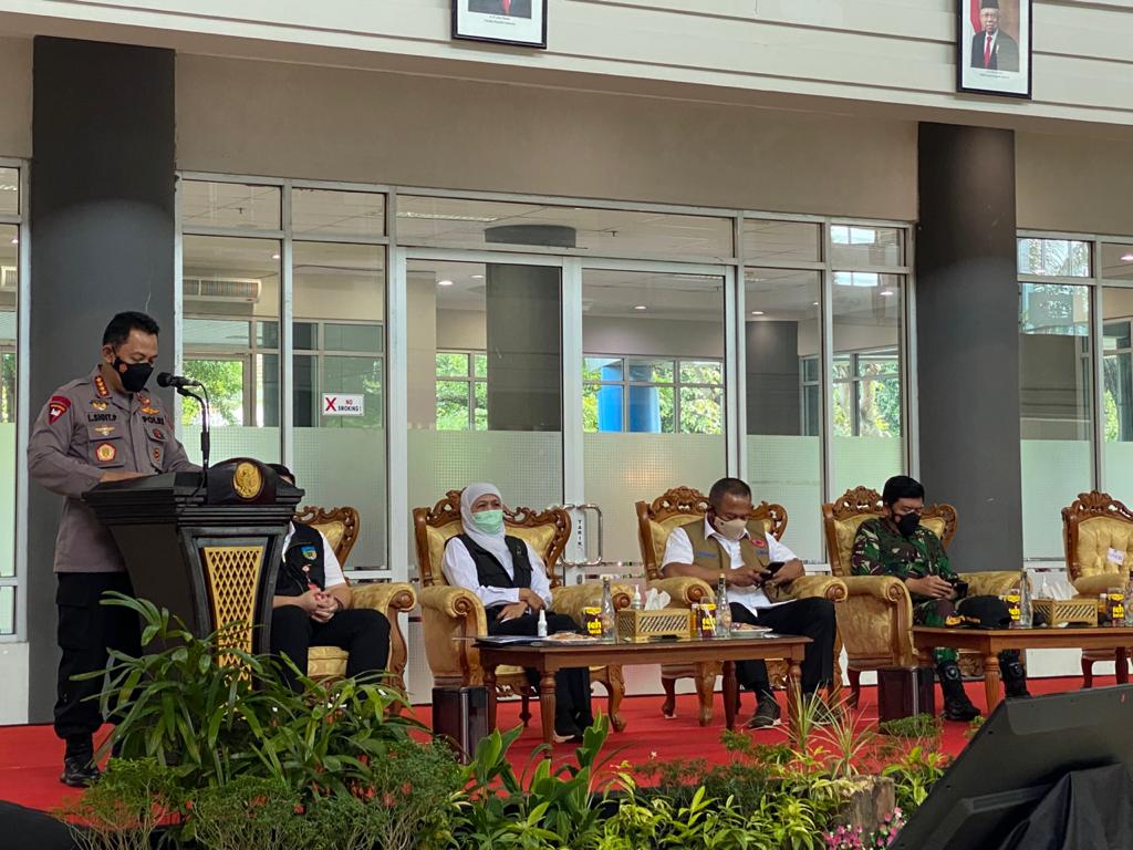 Pasca Libur Lebaran, Begini Upaya Kapolri Tekan Angka Covid-19 di Kediri 