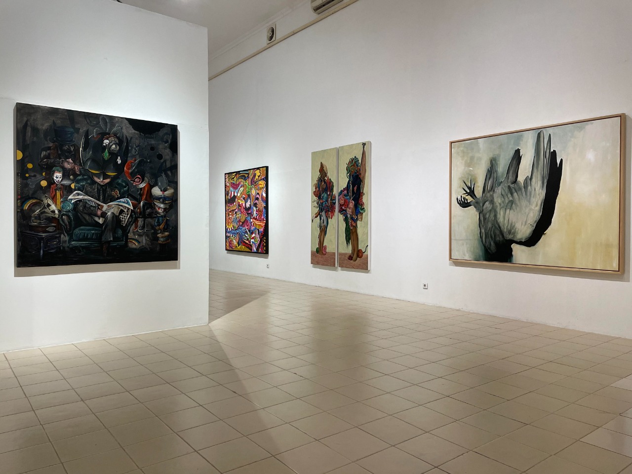 Ruang Pameran "Warga" di Jogja Gallery
