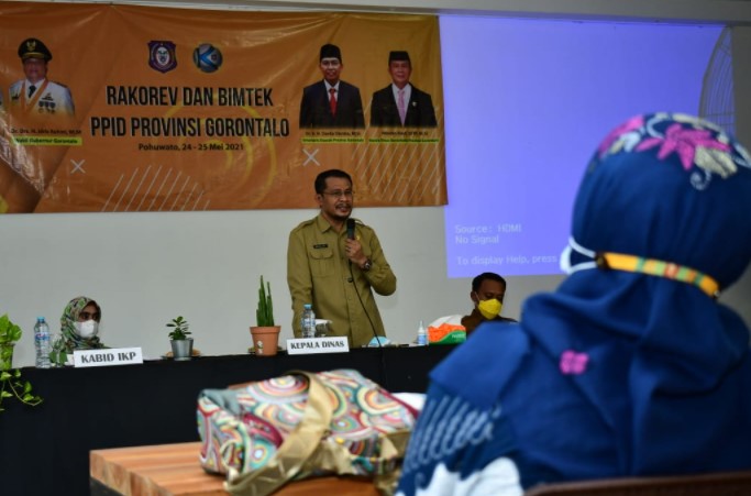 Diskominfotik Gorontalo Ajak PPID Bangun Layanan Informasi Digital