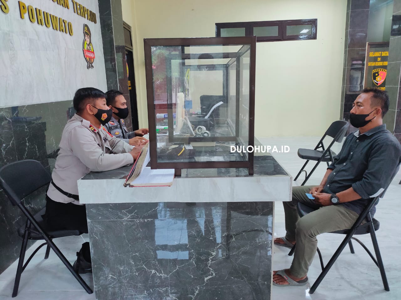 Dikeroyok Puluhan Penambang, Soni Samoe Melapor ke Polres Pohuwato