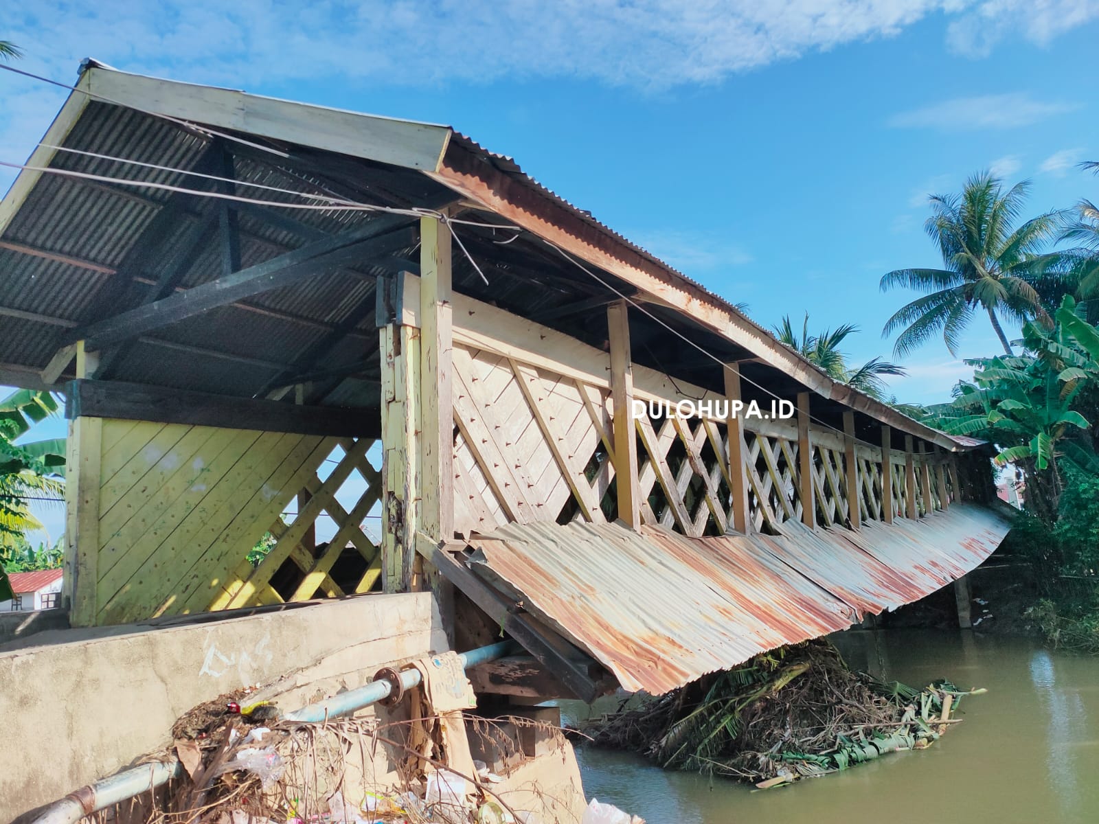 Potret Jembatan Bumbulan/Hendrik Gani
