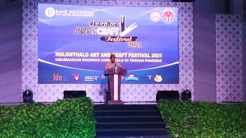 Puluhan Pelaku UMKM Provinsi Gorontalo Pamerkan Produk di Hulonthalo & Craft Festival