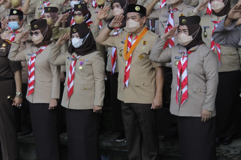 Hamim Pou Minta Penggerak Pramuka Terdepan Kampanyekan Protkes