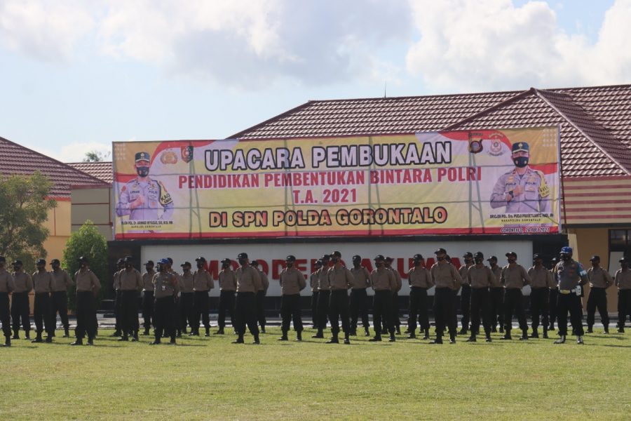 Sebanyak 374 caba (calon bintara) Polda Gorontalo, dinyatakan lulus seleksi/Humas Polda Gorontalo