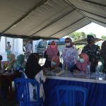 Potret suasana vaksinasi di TPI Inengo/Humas