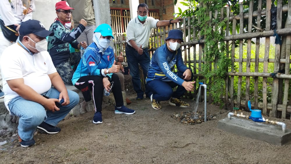 Hamim Pou Berkomitmen Pelayanan Air Bersih Capai 90 Persen