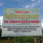 Papa proyek/foto Humas CV Karya Abadi