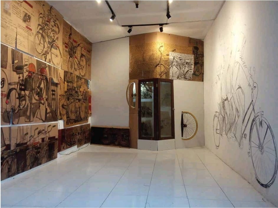 Mengungkap Konsep Sepeda Secara Estetika dalam Pameran Kana Fuddy