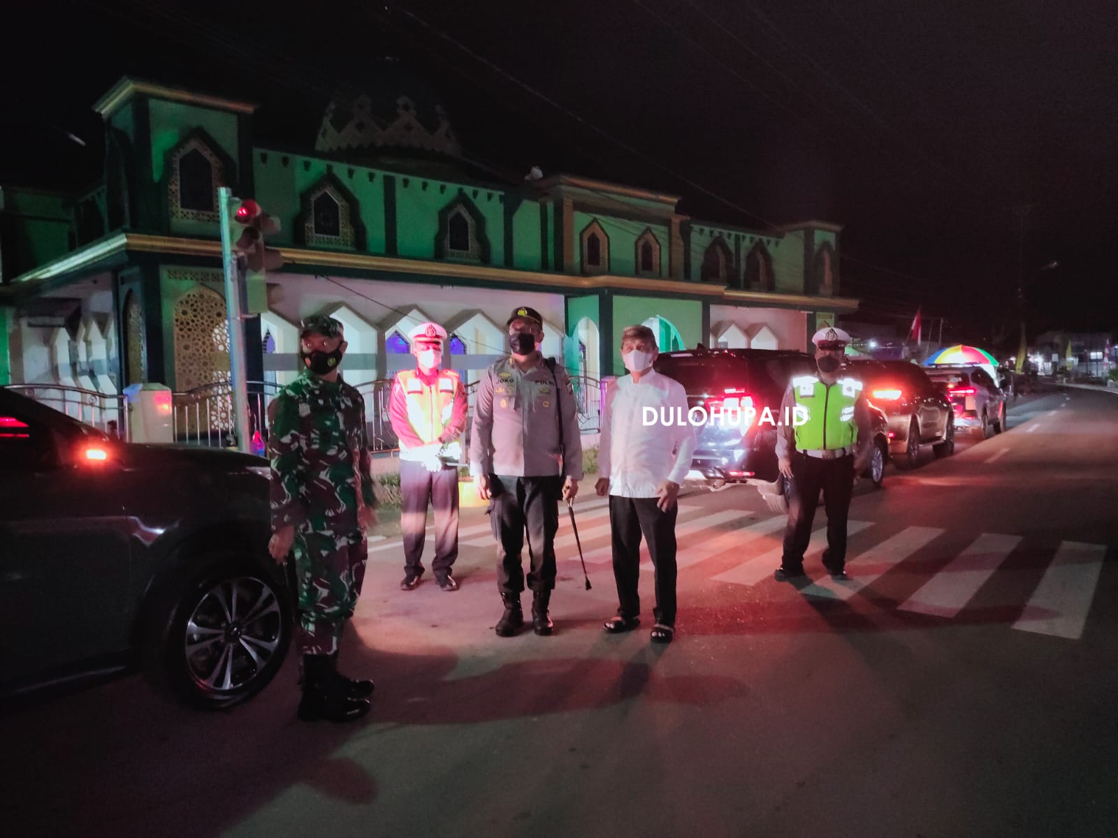 Bupati Saipul A. Mbuinga dan TNI-POLRI saat melakukan operasi di seluruh wilayah marisa/Hendrik Gani