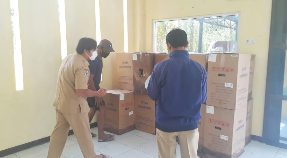 Dinkes Gorontalo dapat 50 Konsentrator Oksigen dari Kemenkes