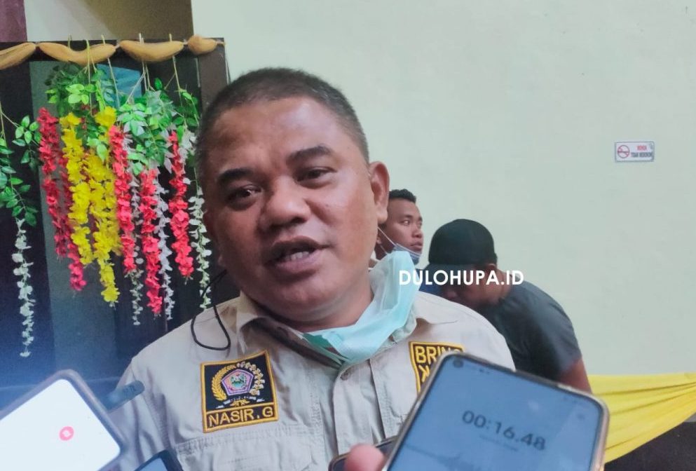 Rapat dengar pendapat DPRD Kabupaten Pohuwato dengan kepala Desa Manawa/Hendrik Gani