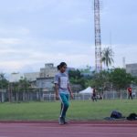 Masyarakat sedang beraktivitas di GOR Nani Wartabone/Wawan Akuba
