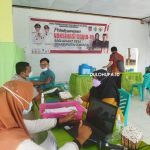 Aparat desa di Kabupaten Gorontalo saat mengikuti vaksinasi Covid-19 di Sport Center Limboto/Fandiyanto Pou