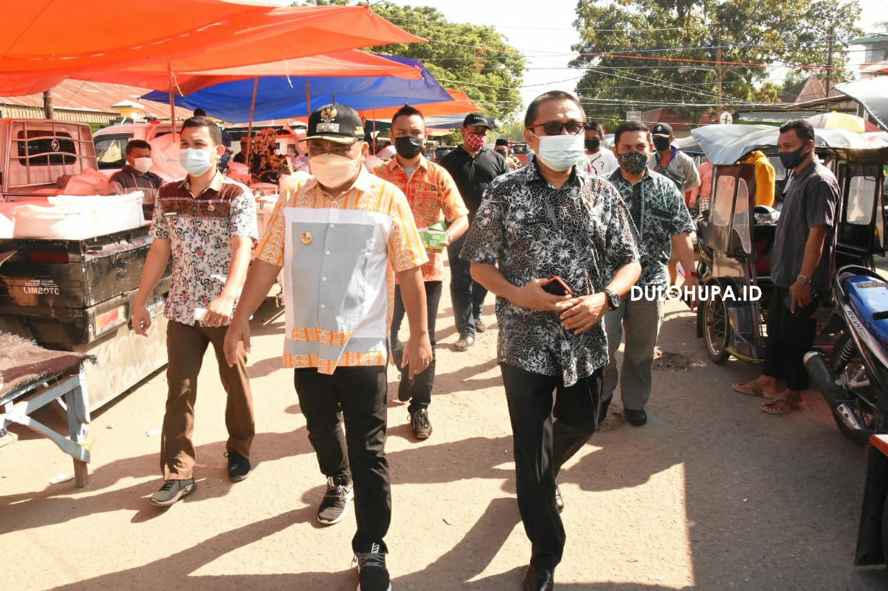 PPKM  Level 3, Hendra Minta Protokol Kesehatan di Pasar Diperketat