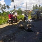 Kondisi jalan Desa Huidu, Kecamatan Limboto Barat, Kabupaten Gorontalo/Fandiyanto Pou