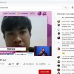 Tangkapan layar saat resepsi HUT ke-27 AJI Indonesia