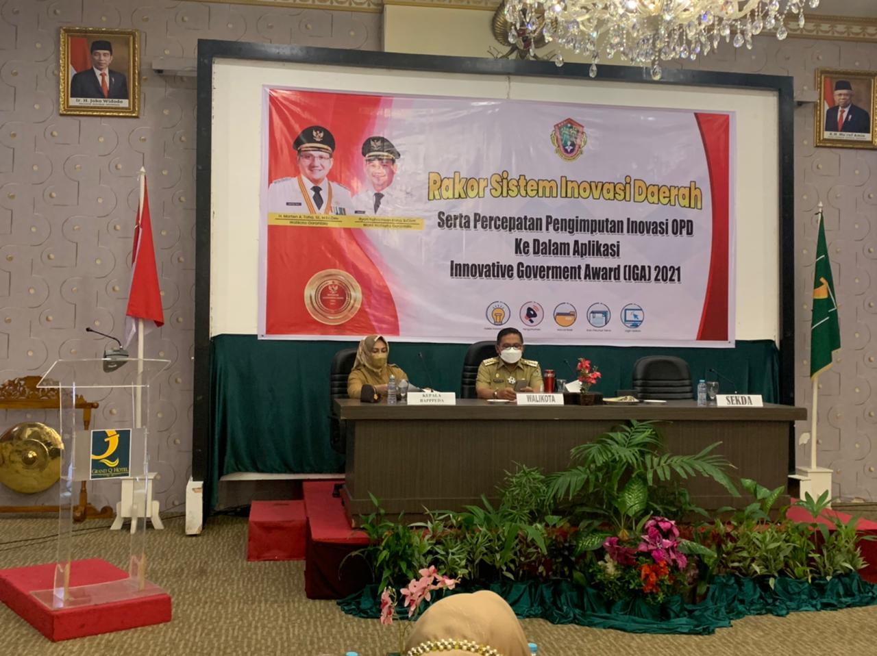 Dorong Kemajuan Daerah, Marten Taha Dorong OPD dan Camat Berinovasi