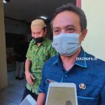 Sekretaris Daerah Iskandar Datau, saat ditemui usai melakukan pertemuan dengan seluruh kepala sekolah di Kabupaten Pohuwato/Hendrik Gani