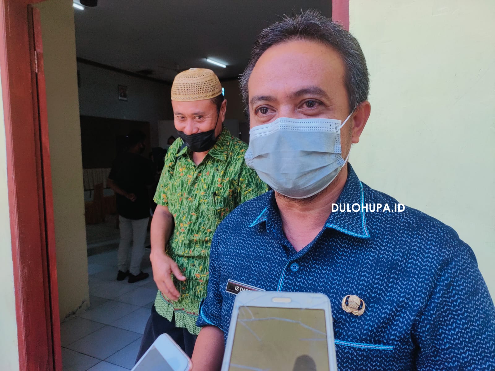 Sekretaris Daerah Iskandar Datau, saat ditemui usai melakukan pertemuan dengan seluruh kepala sekolah di Kabupaten Pohuwato/Hendrik Gani