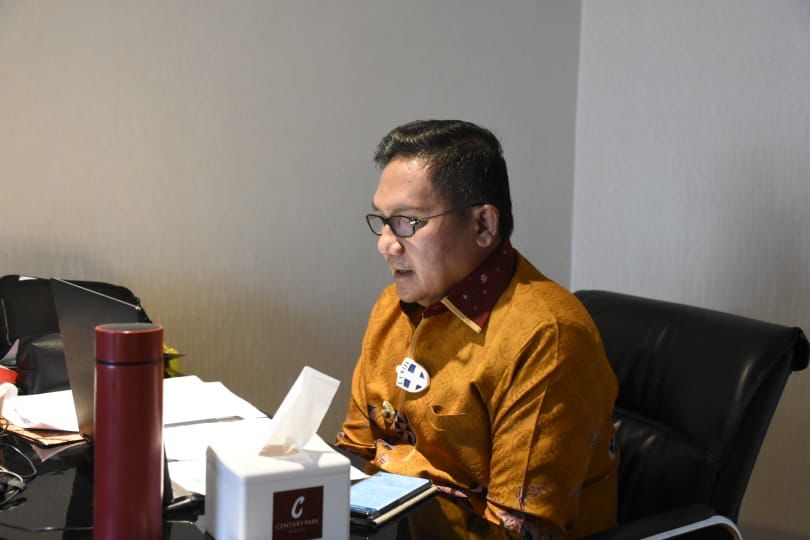 Jadi Pembicara Webinar APEKSI, Marten Harap UU Cipta Kerja Jadi Solusi