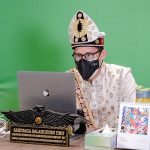 Sandiaga Uno dalam acara Global Tourism Forum, Selasa (14/9/21).